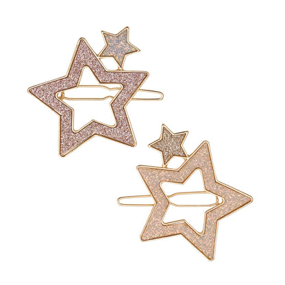 Mimi & Lula - Haarspangen Super Sparkle Stern - 192135-21 SUPER SPARKLE STAR SNAP HAIR CLIPS