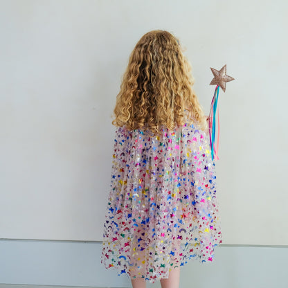 Mimi & Lula - Zauberstab Regenbogen - 195003-23 RAINBOW WAND & 195001-23 RAINBOW UNICORN CAPE 1
