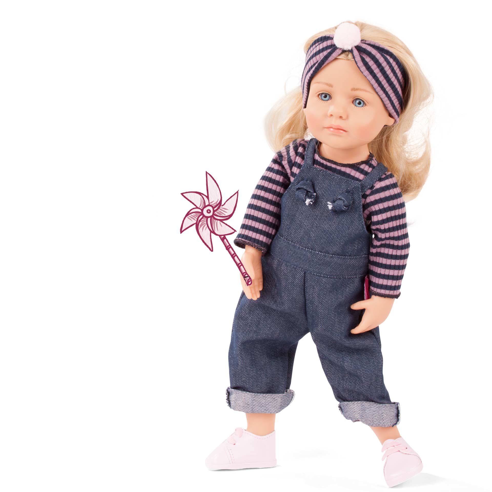Götz Happy Kidz Lotta Babypuppe 36 cm mit weichem Vinyl und beweglichen Gliedern