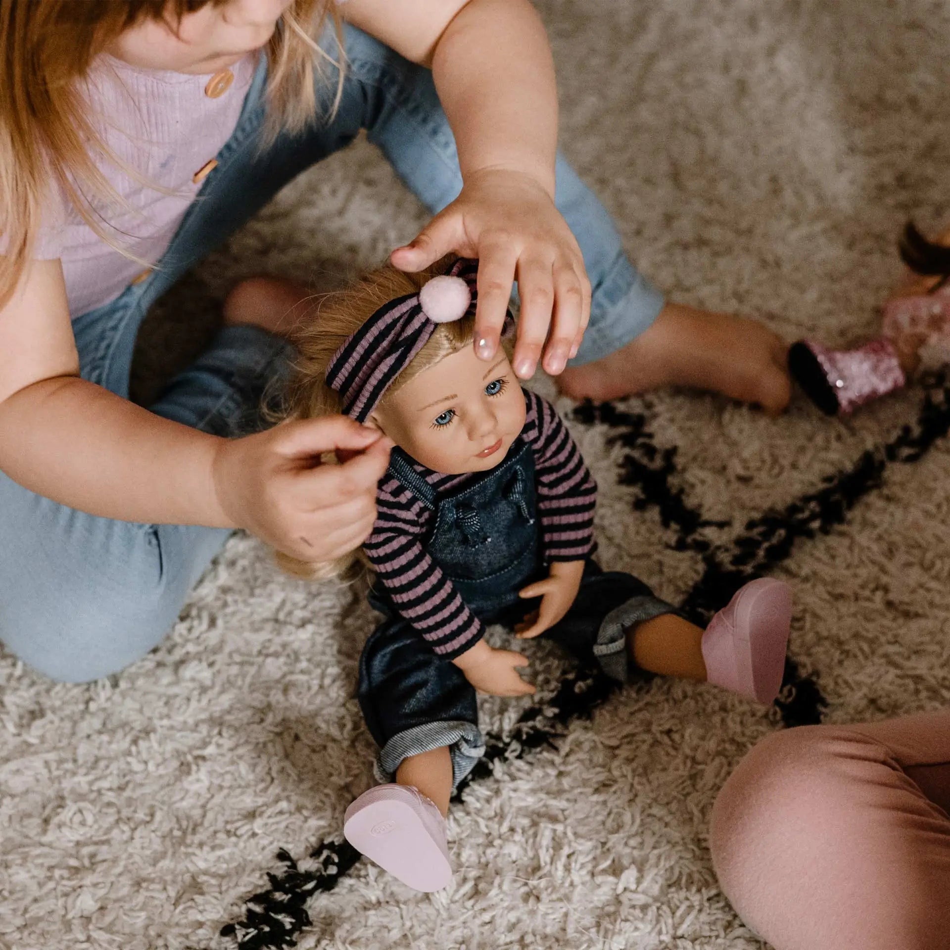 Götz Happy Kidz Lotta Babypuppe 36 cm mit weichem Vinyl und beweglichen Gliedern