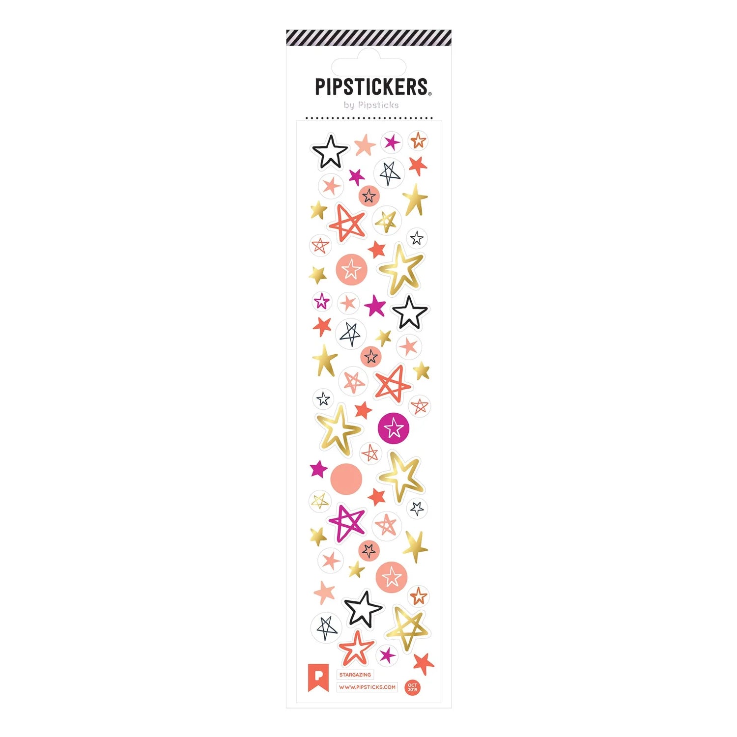 Pipsticks Stargazing Sticker-Set mit Sternenbildern, Planeten und Himmelskörpern