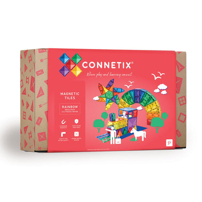 Connetix - Magnetbausteine Rainbow Mega Pack 212 Teile