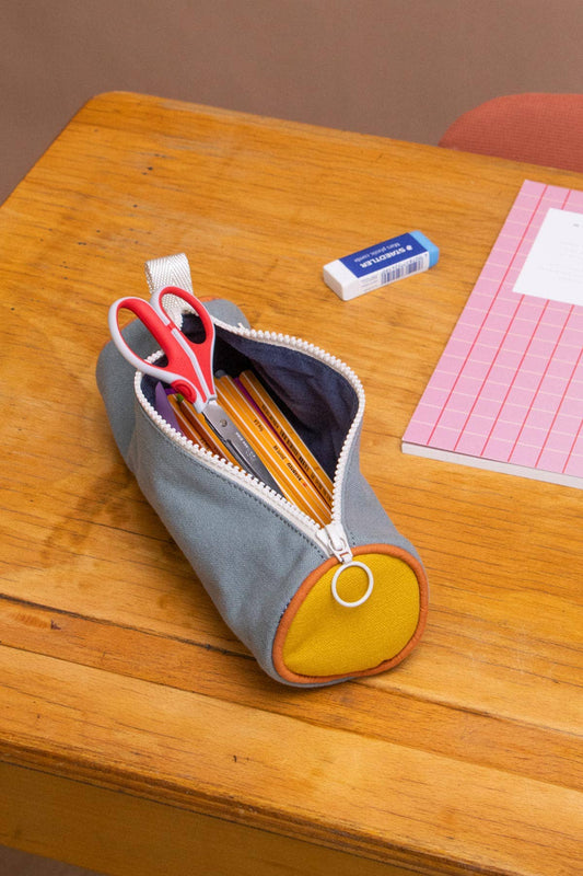 Hindbag - Schlampermäppchen Mia Tricolore Salbei