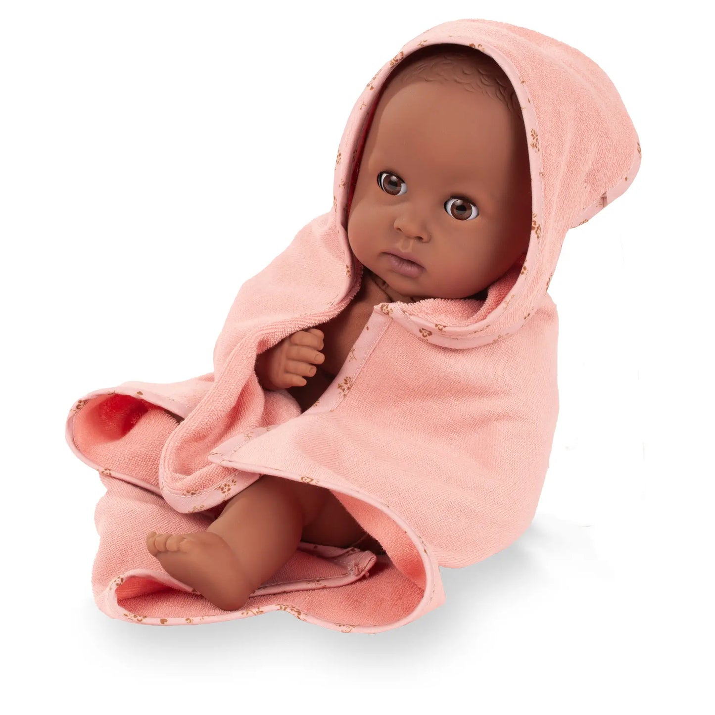 Badepuppe Götz Cosy Aquini Millefleur 33 cm mit Millefleur-Muster und weichem Körper