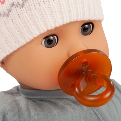 Babypuppe Muffin Zick Zack 33 cm von Götz mit Zick-Zack-Muster