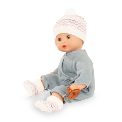 Babypuppe Muffin Zick Zack 33 cm von Götz mit Zick-Zack-Muster