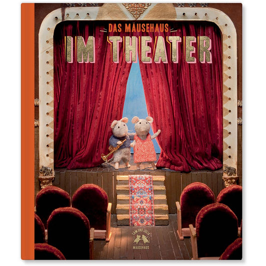 Kinderbuch Sam & Julia Im Theater mit farbigen Illustrationen