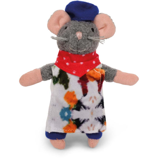 Kleine Plüsch-Maus Künstler von Sam & Julia aus Baumwoll-Polyester-Mischung