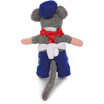 Kleine Plüsch-Maus Künstler von Sam & Julia aus Baumwoll-Polyester-Mischung