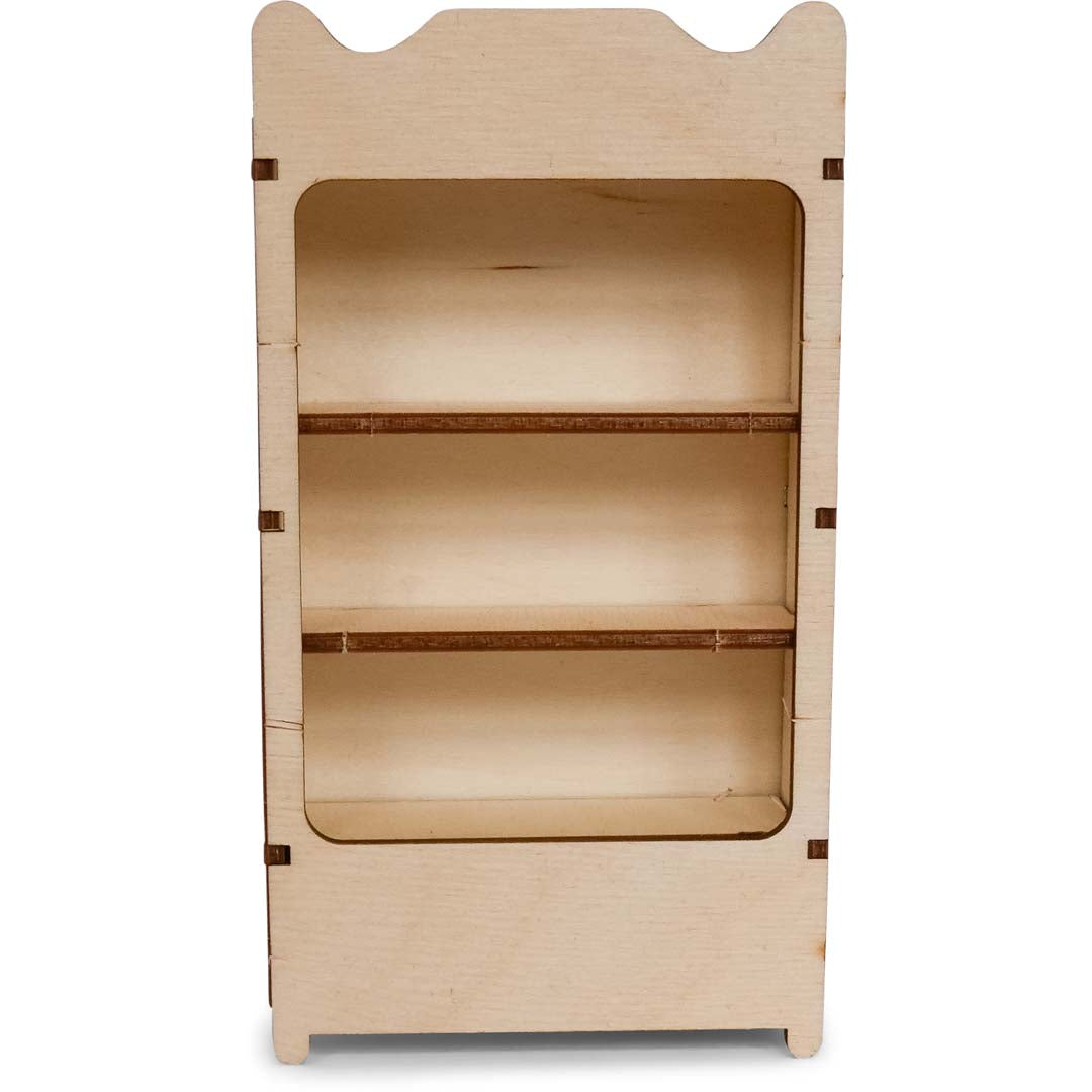 Holz-Baukastenset Sam & Julia Mäusehaus mit vorgeschnittenen Möbelteilen für Miniaturzimmer