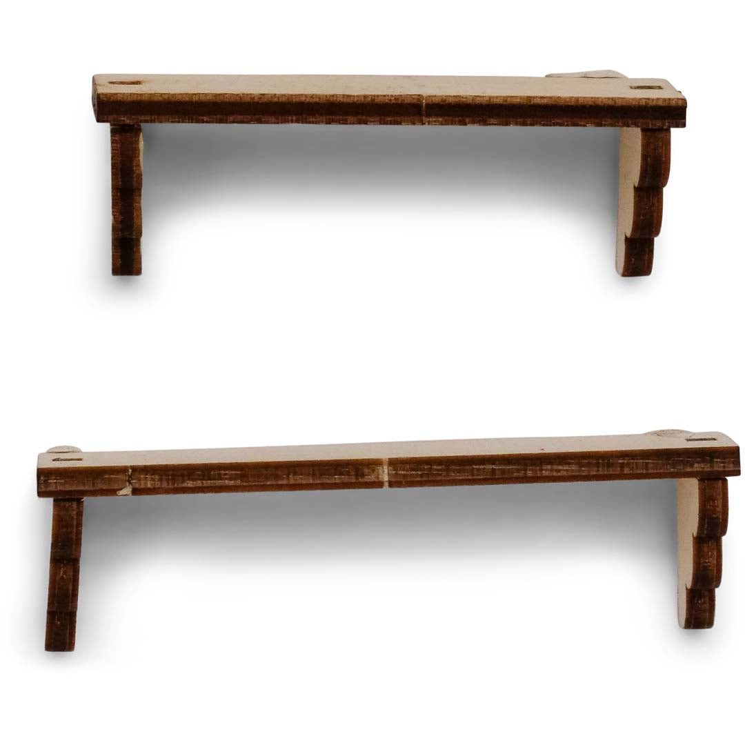Holz-Baukastenset Sam & Julia Mäusehaus mit vorgeschnittenen Möbelteilen für Miniaturzimmer