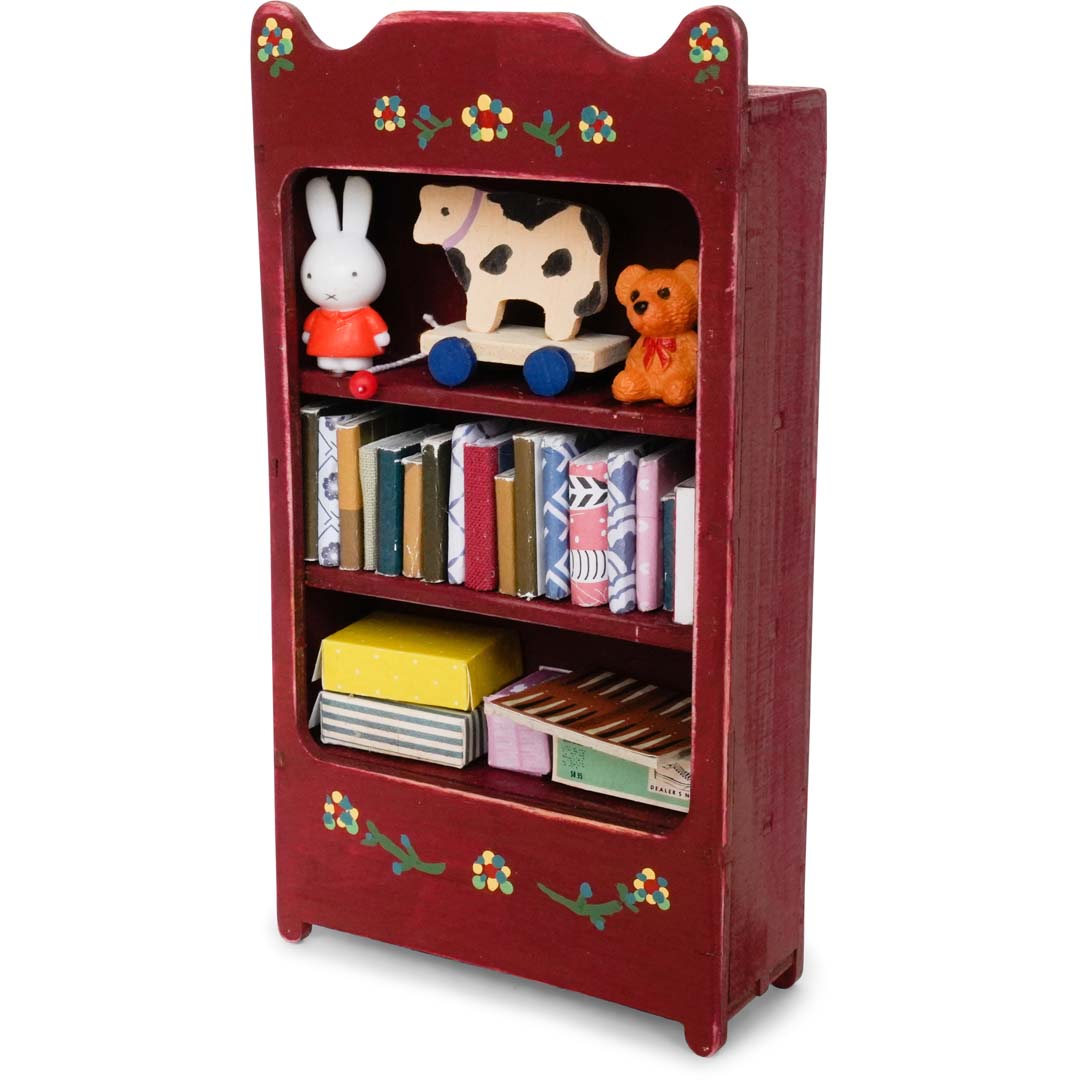 Holz-Baukastenset Sam & Julia Mäusehaus mit vorgeschnittenen Möbelteilen für Miniaturzimmer
