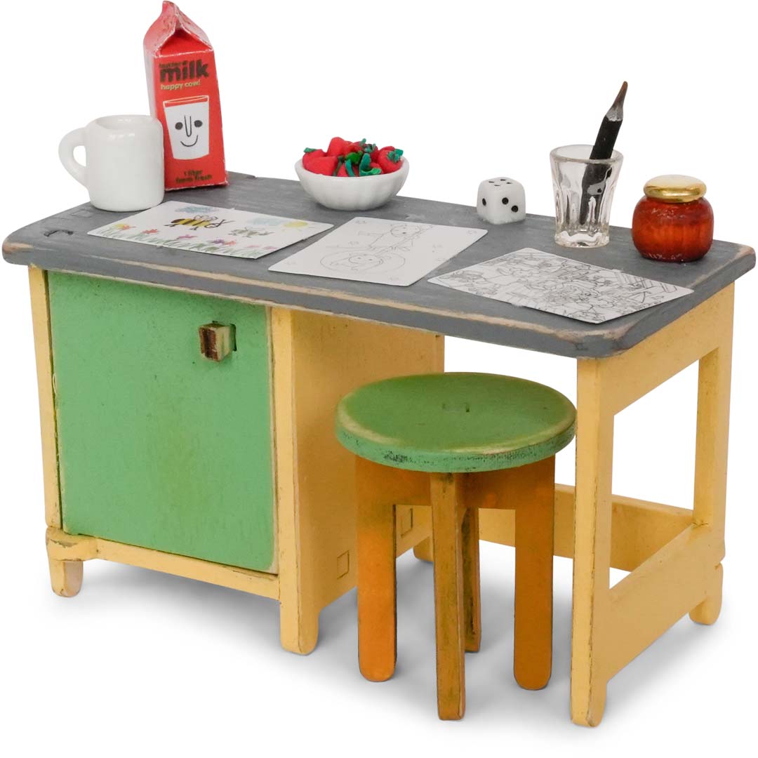 Mäusehaus-Zimmer - DIY Möbel-Baukastenset - Kinderzimmer - 300919_g54