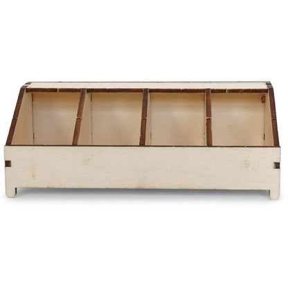 Holz-Baukastenset Mäusehaus-Zimmer von Sam & Julia mit vorgeschnittenen Teilen für Kaufmannsladen-Möbel