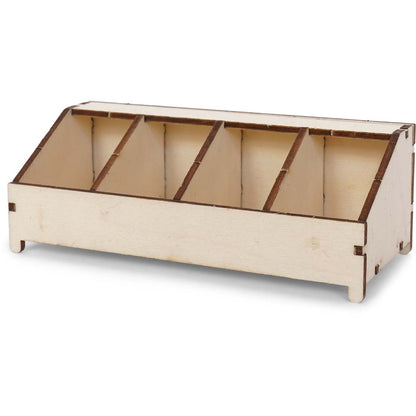 Holz-Baukastenset Mäusehaus-Zimmer von Sam & Julia mit vorgeschnittenen Teilen für Kaufmannsladen-Möbel