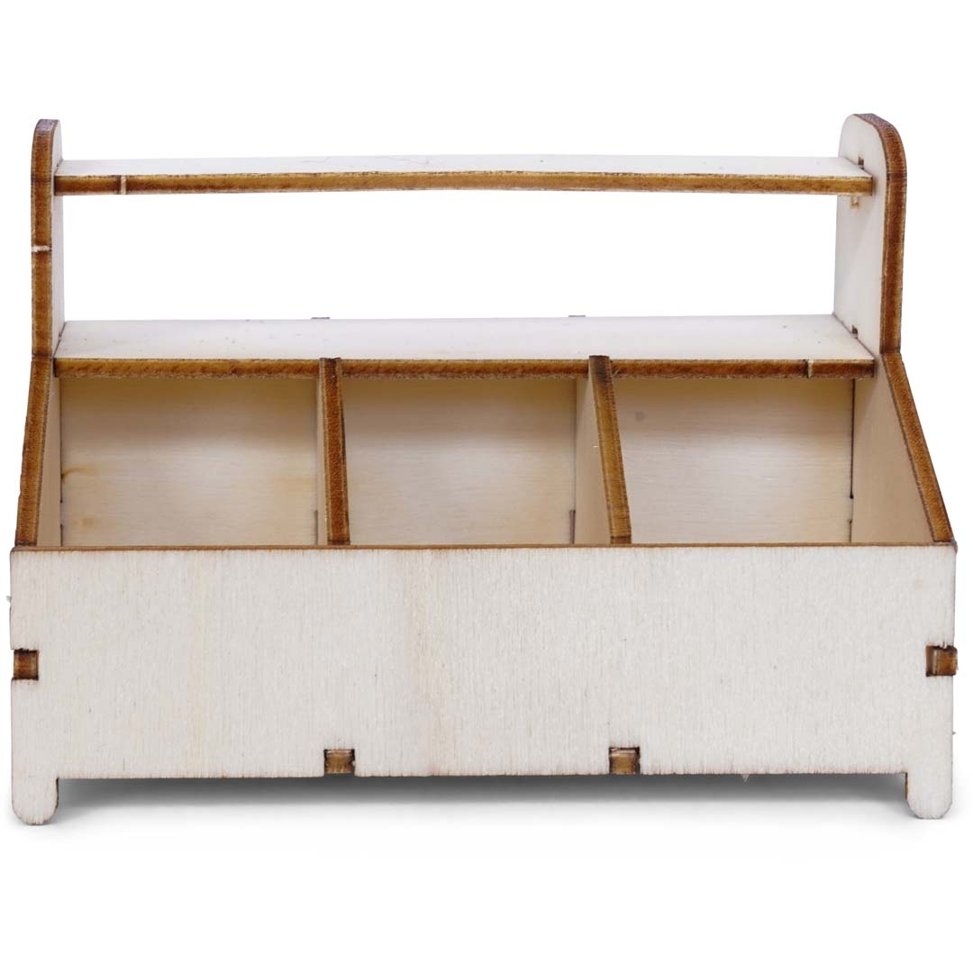 Holz-Baukastenset Mäusehaus-Zimmer von Sam & Julia mit vorgeschnittenen Teilen für Kaufmannsladen-Möbel