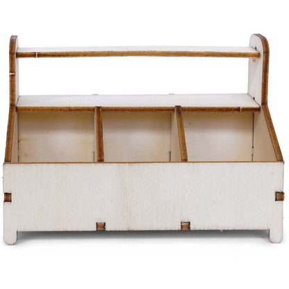 Holz-Baukastenset Mäusehaus-Zimmer von Sam & Julia mit vorgeschnittenen Teilen für Kaufmannsladen-Möbel
