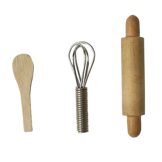 Miniaturen-Küchenset mit detailreichen Utensilien von Sam & Julia im Maßstab 1:12