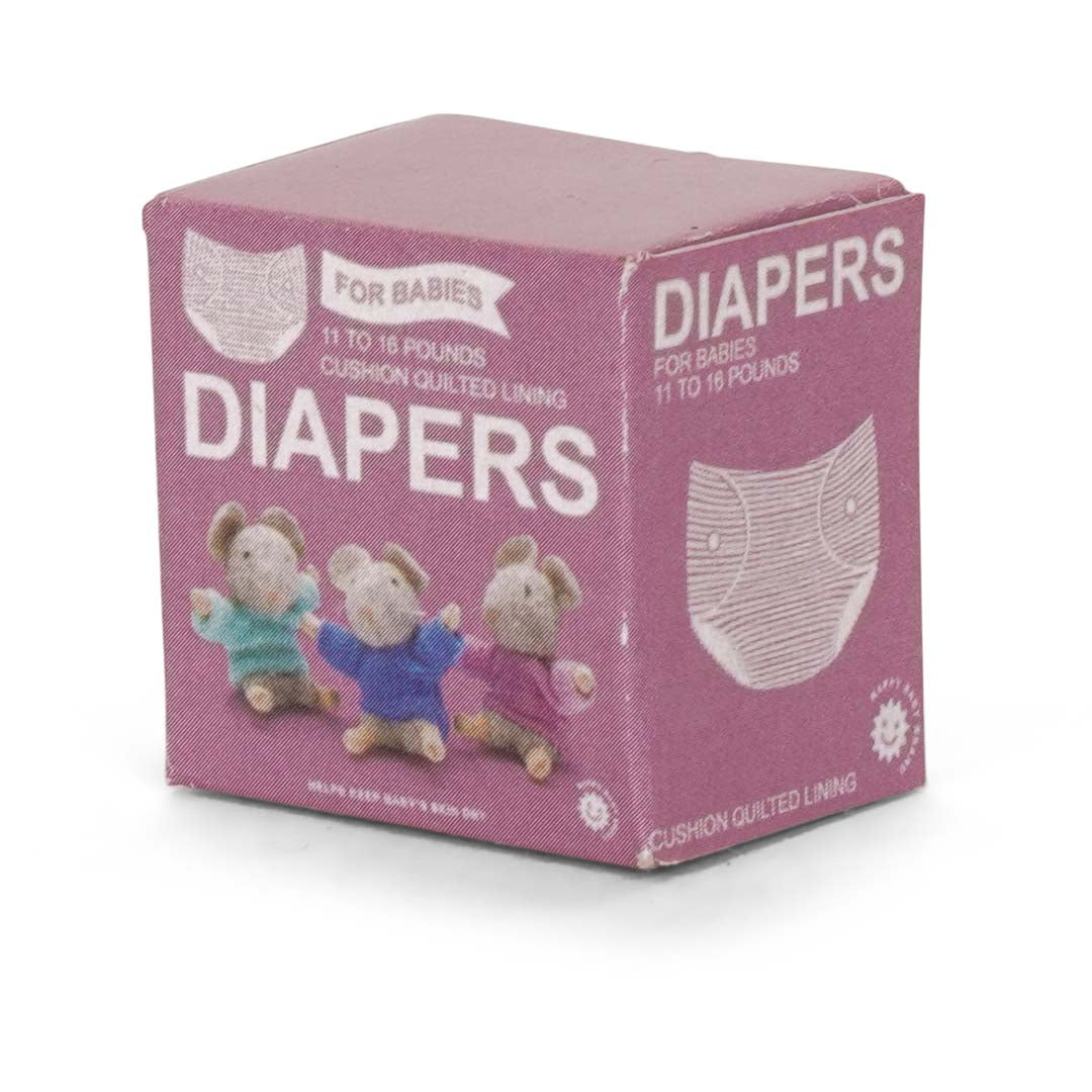 Papierstanzbögen Sam & Julia für Mäusehausmöbel in Miniatur zum Ausschneiden und Zusammenkleben