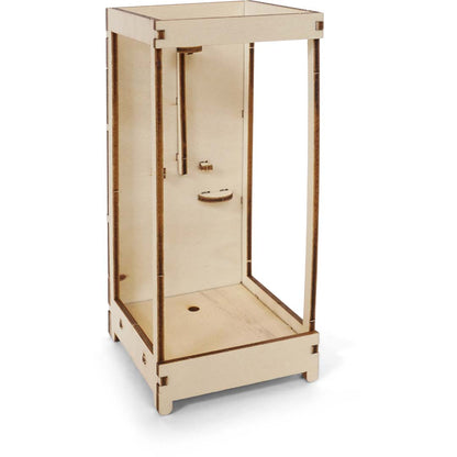 Holz-Baukastenset Sam & Julia Badezimmer mit Badewanne, Toilette und Waschbecken