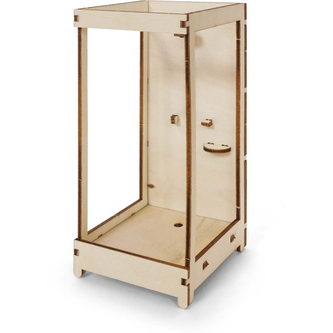 Holz-Baukastenset Sam & Julia Badezimmer mit Badewanne, Toilette und Waschbecken
