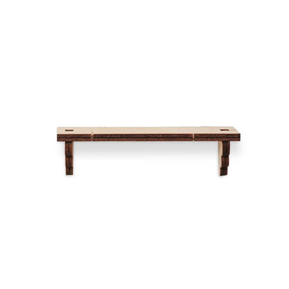 Holz-Baukastenset Mäusehaus-Zimmer Nursery von Sam & Julia mit Babybett, Wiege und Möbeln