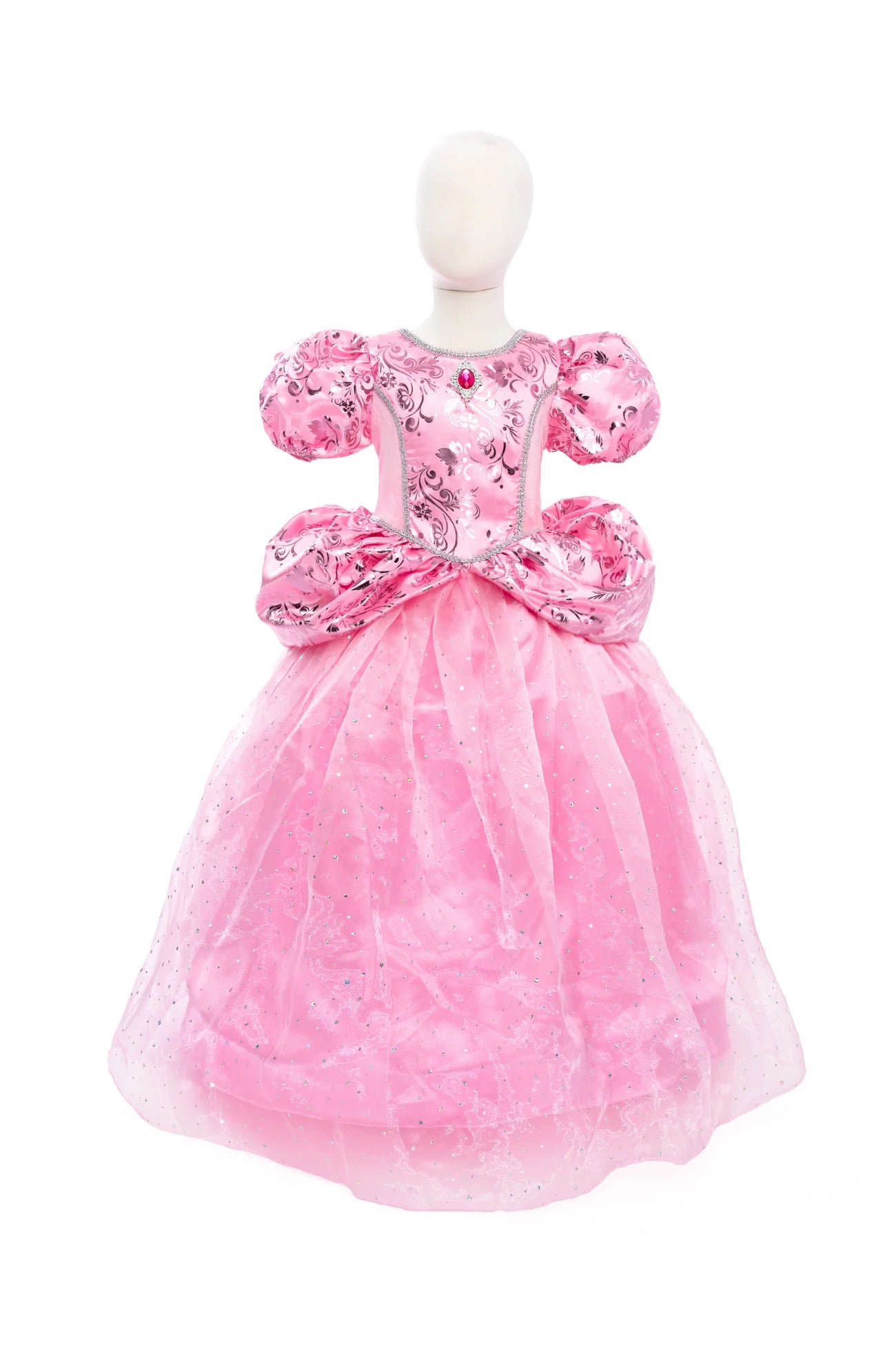 Kostümkleid Pretty in Pink von Great Pretenders in Größe US 5-6 mit rosa Stoff