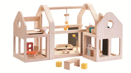 PlanToys - Slide N Go Puppenhaus Bild 1