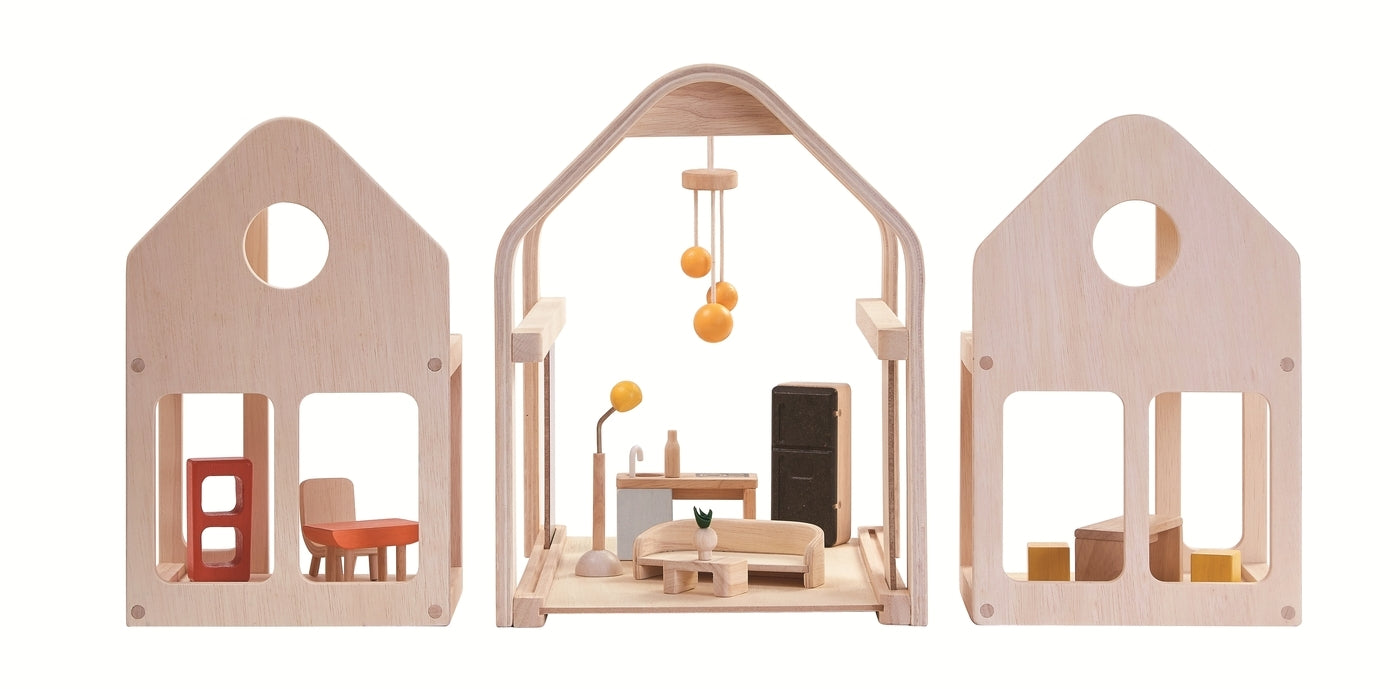 PlanToys - Slide N Go Puppenhaus Bild 2