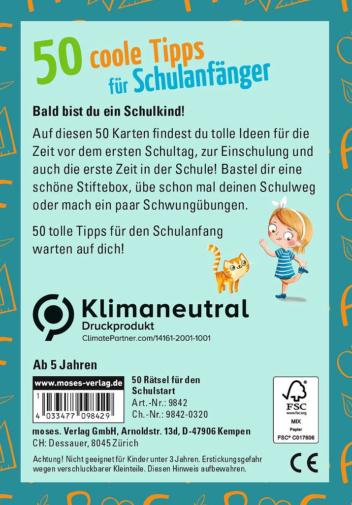 Moses - 50 coole Tipps für Schulanfänger Bild 6