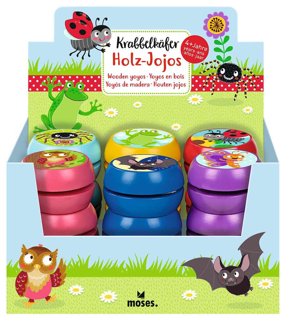 Moses - Krabbelkäfer Holzjojo Bild 1