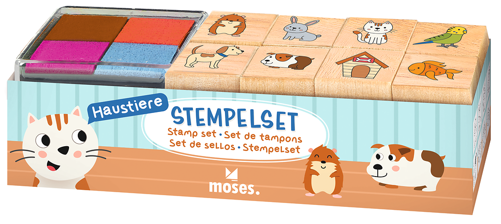 Moses - Stempelset Haustiere Bild 2