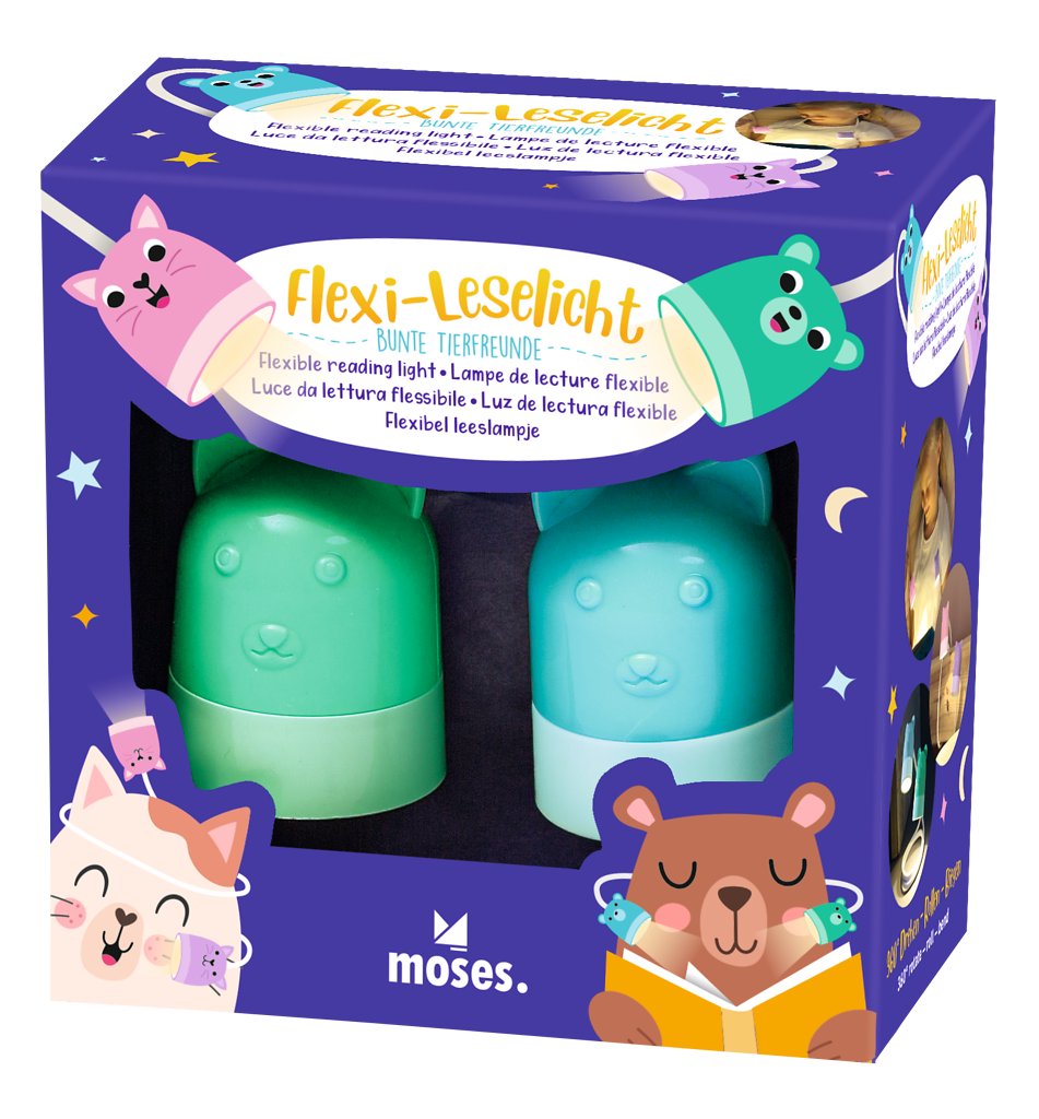 Moses - Flexi-Leselicht Bunte Tierfreunde Bild 3