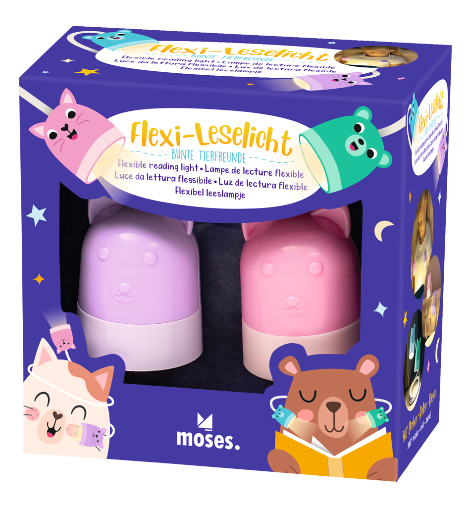 Moses - Flexi-Leselicht Bunte Tierfreunde Bild 6