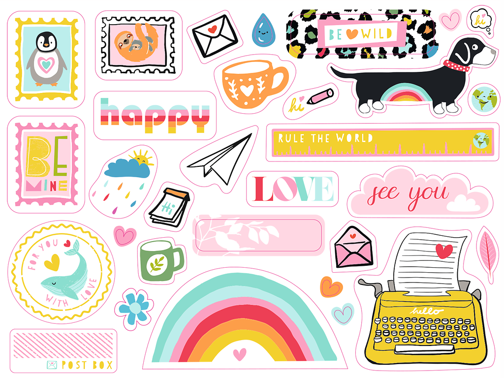 Moses - Lovely Planet Briefpapier-Set Bild 6