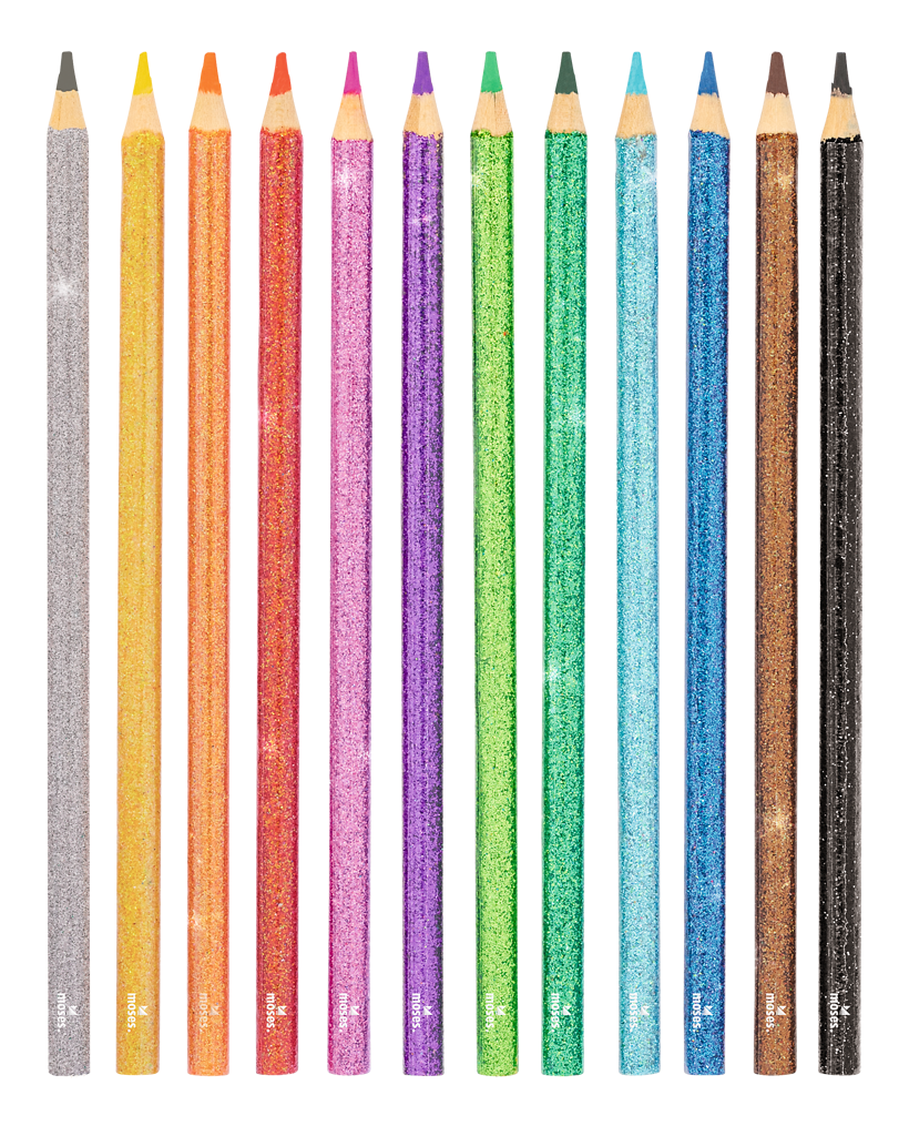 Moses - Happy Day Buntstifte im Glitzerlook Bild 2
