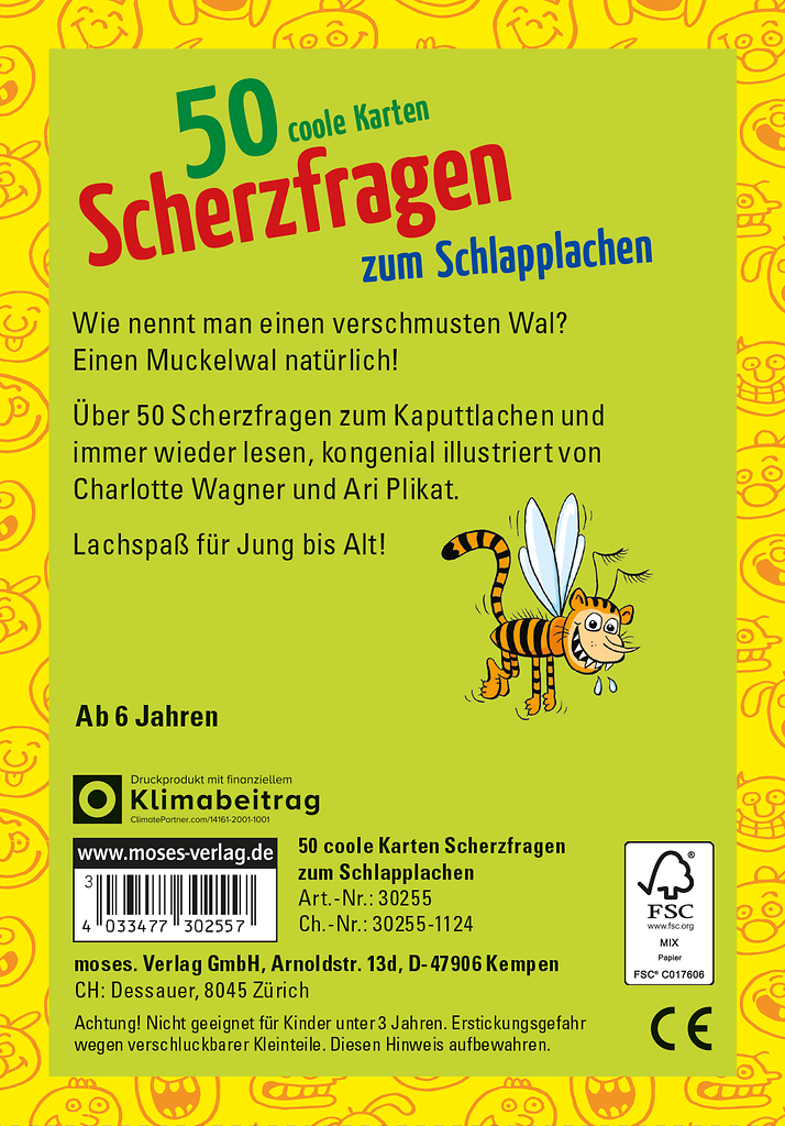 Moses - 50 coole Karten - Scherzfragen Bild 4