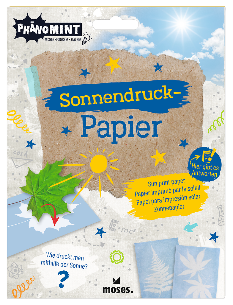 Moses - PhänoMINT Sonnendruck-Papier Bild 1