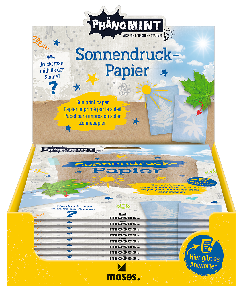 Moses - PhänoMINT Sonnendruck-Papier Bild 5