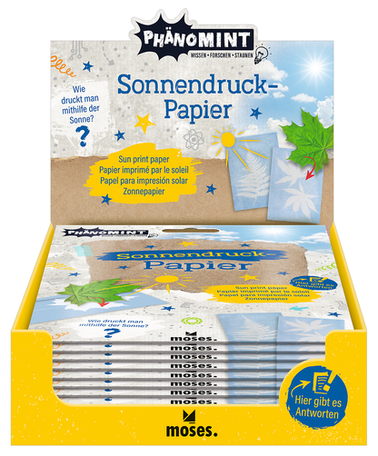 Moses - PhänoMINT Sonnendruck-Papier Bild 5