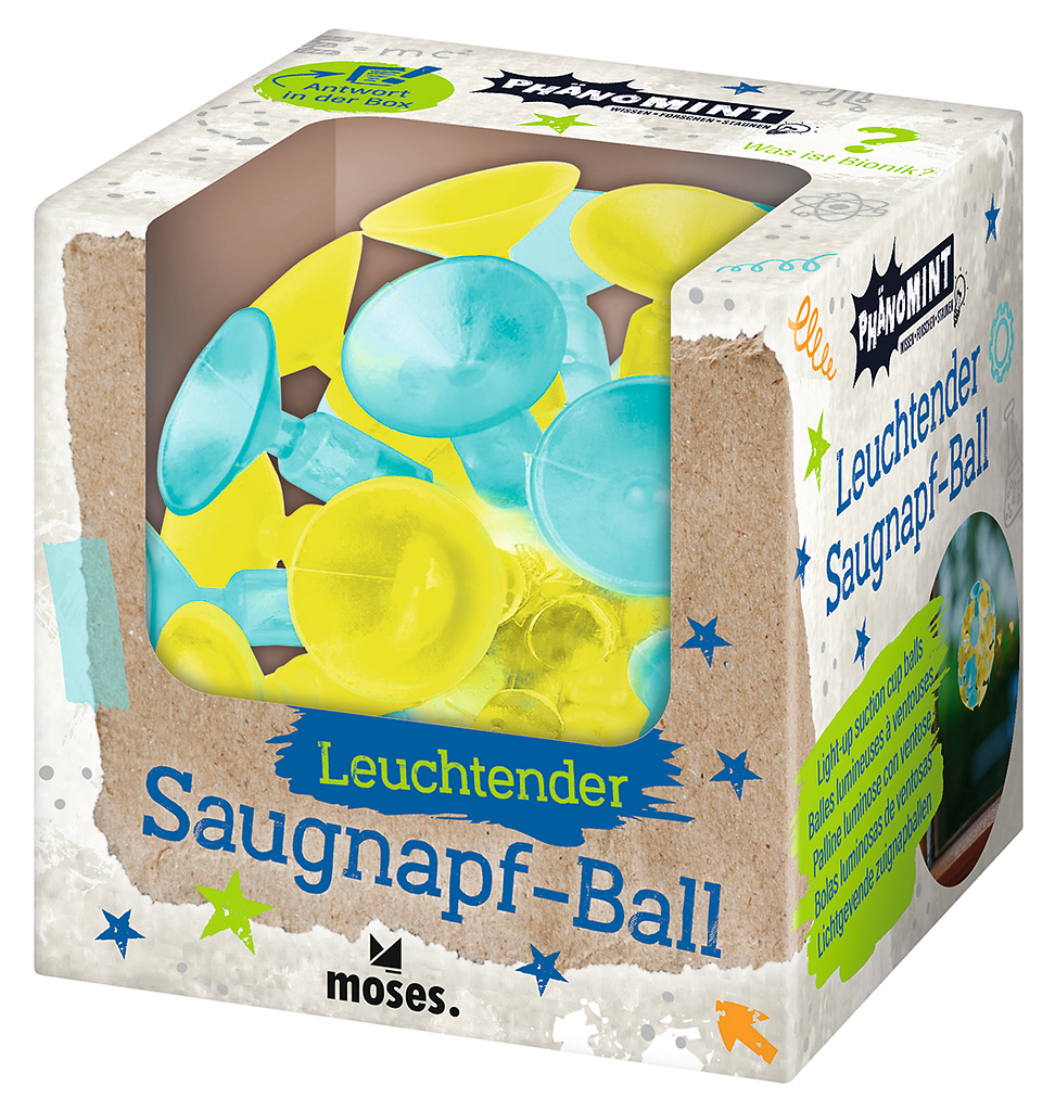 Moses - PhänoMINT Leuchtender Saugnapf-Ball Bild 1
