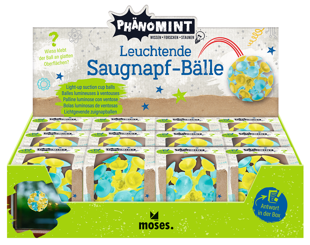 Moses - PhänoMINT Leuchtender Saugnapf-Ball Bild 4