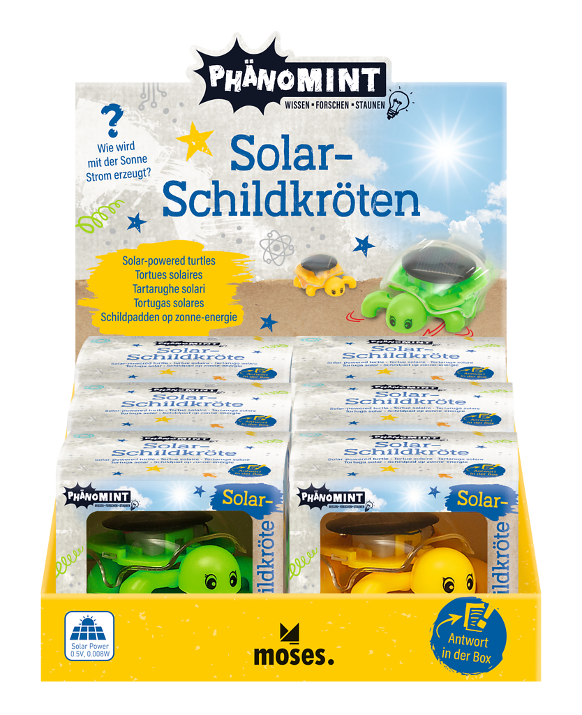 Moses - PhänoMINT Solar-Schildkröte Bild 1