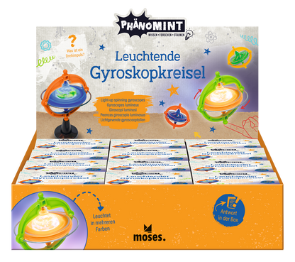 Moses - PhänoMINT Leuchtender Gyroskopkreisel Bild 1