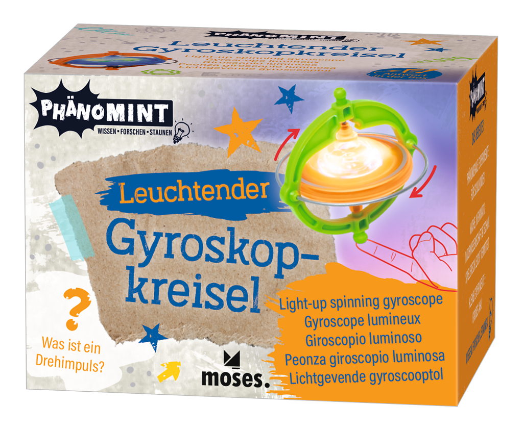 Moses - PhänoMINT Leuchtender Gyroskopkreisel Bild 8