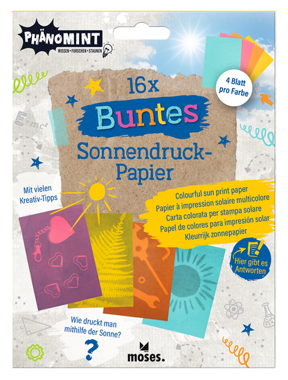 Moses - PhänoMINT Buntes Sonnendruckpapier Bild 1