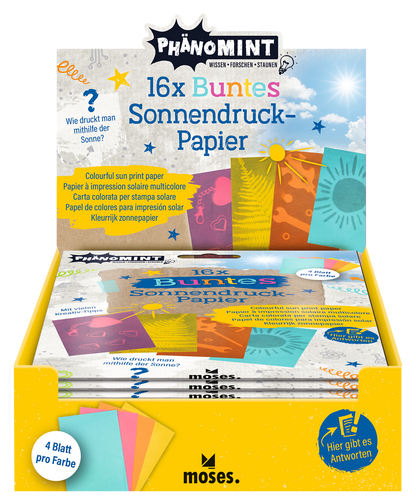 Moses - PhänoMINT Buntes Sonnendruckpapier Bild 7