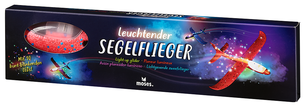 Moses - Leuchtender Segelflieger (mit LEDs) Bild 1
