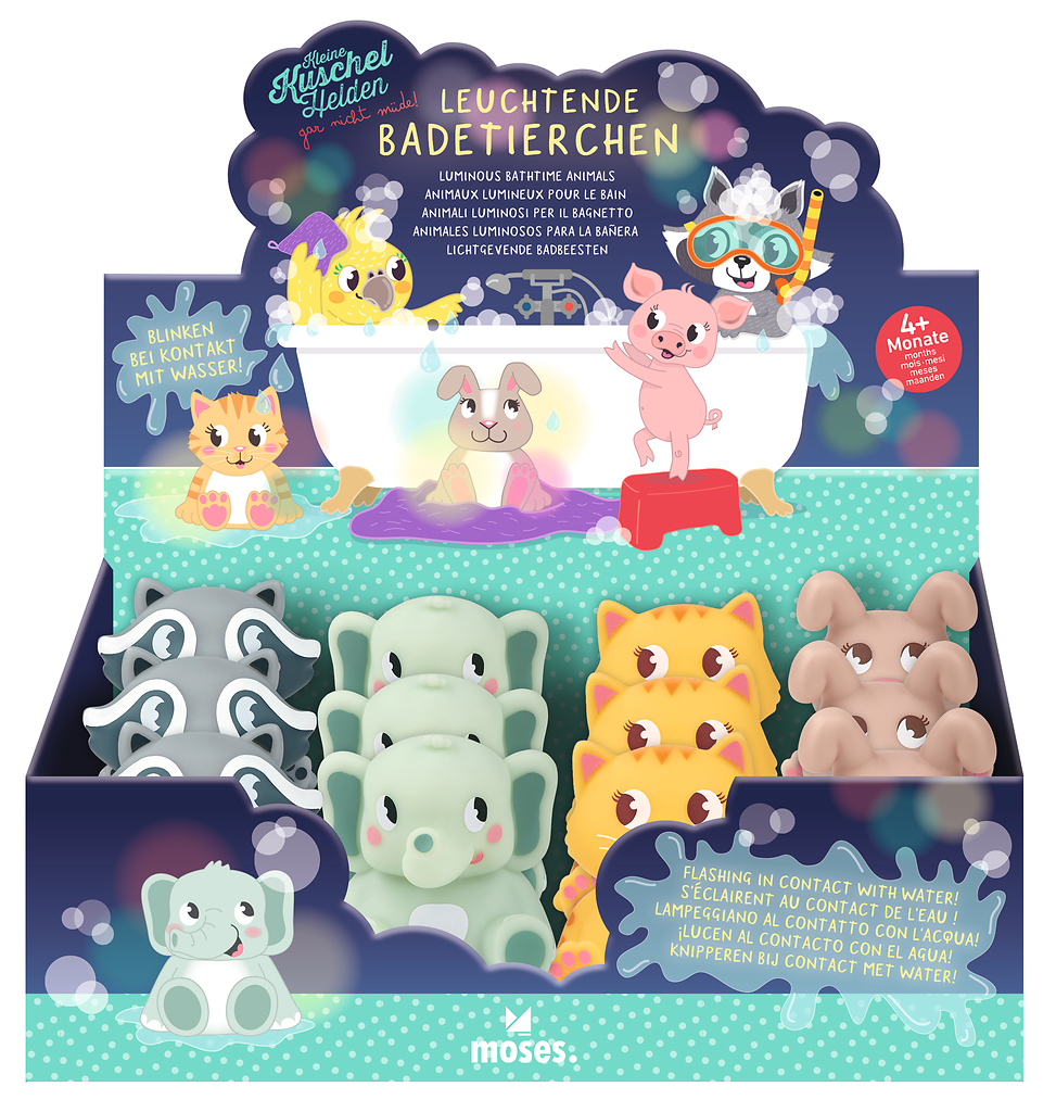 Moses - Kleine Kuschelhelden Leuchtende Badetiere Bild 2