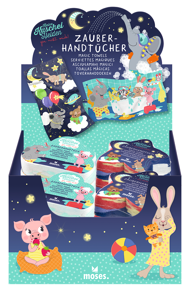 Moses - Kleine Kuschelhelden Zauberhandtuch Bild 1